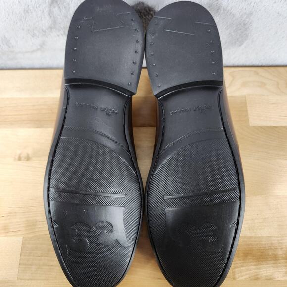 Peter Millar Crown Leather Bit Loafer Shoes Mens 8.5 Brown Hyperlight Slip On main image 12